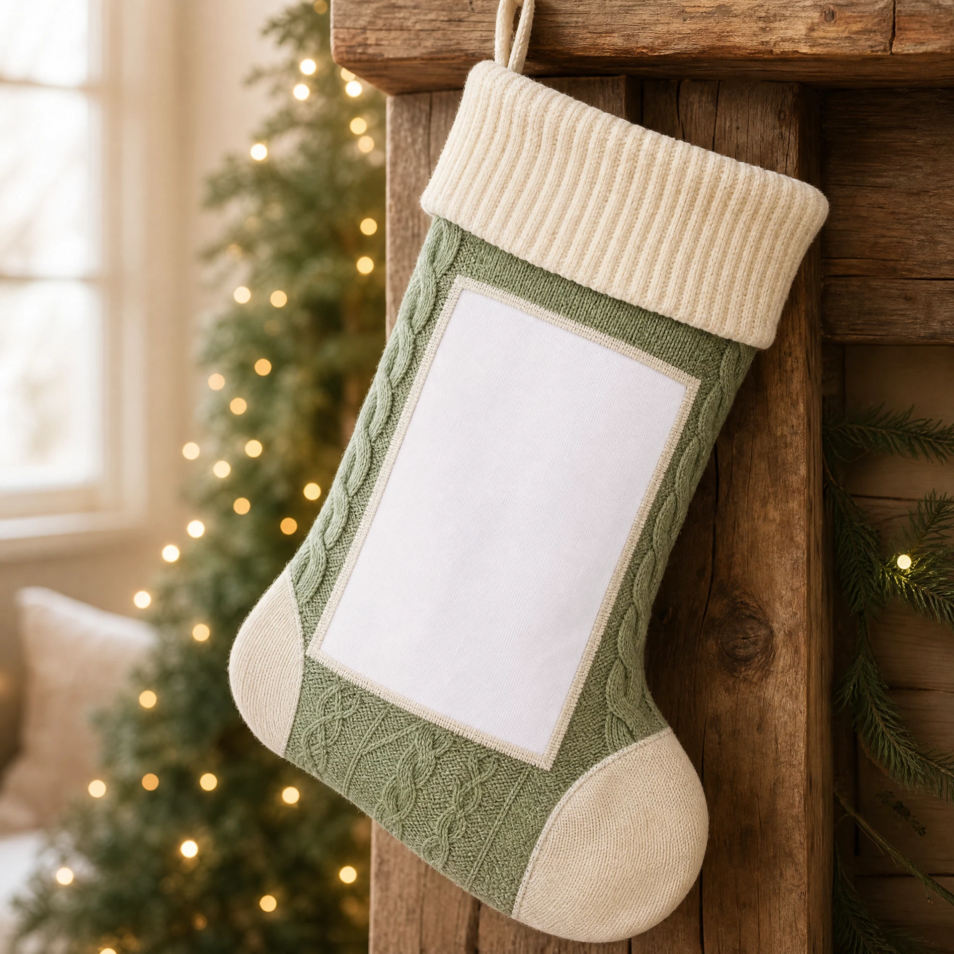 Portrait Christmas Stocking