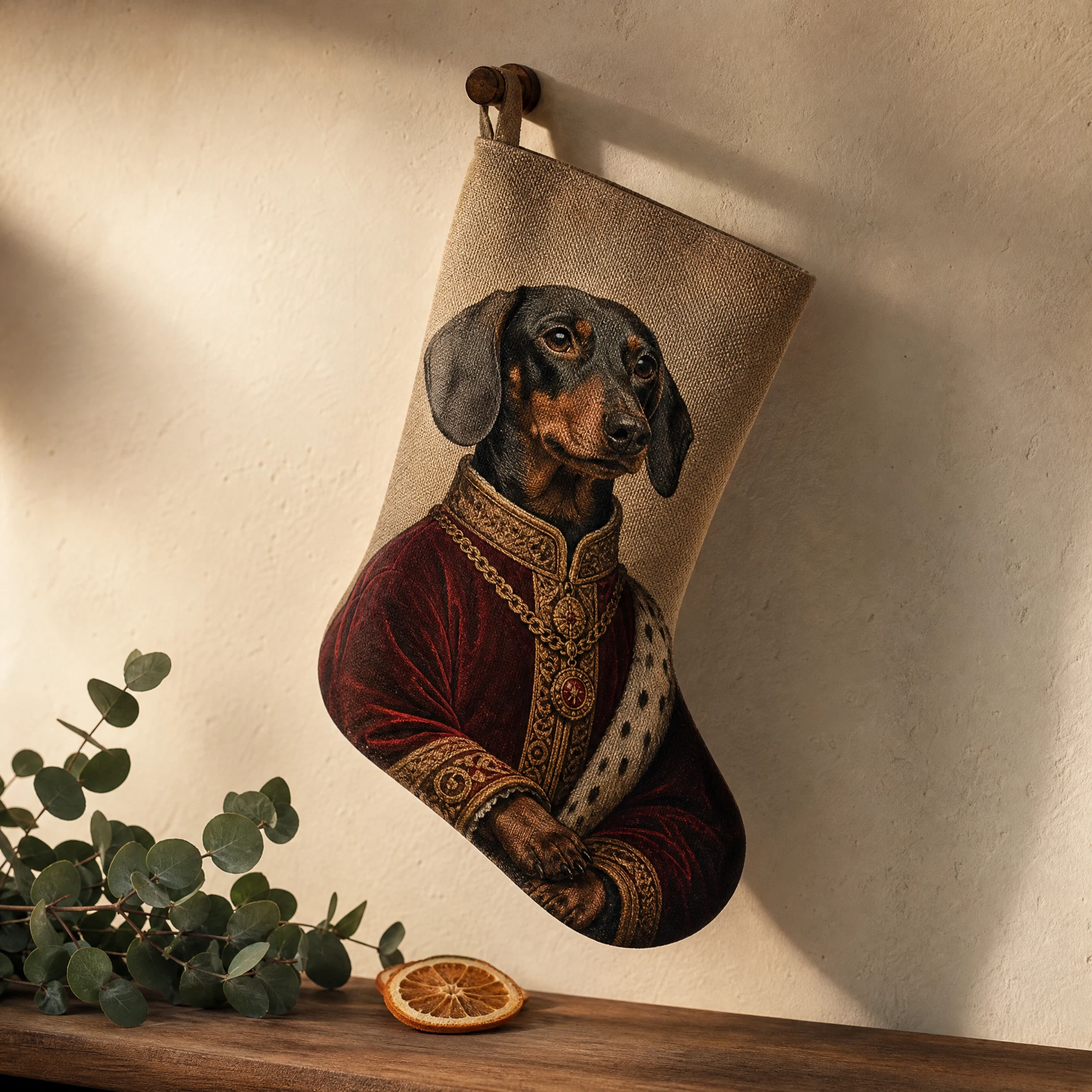Portrait Christmas Stocking