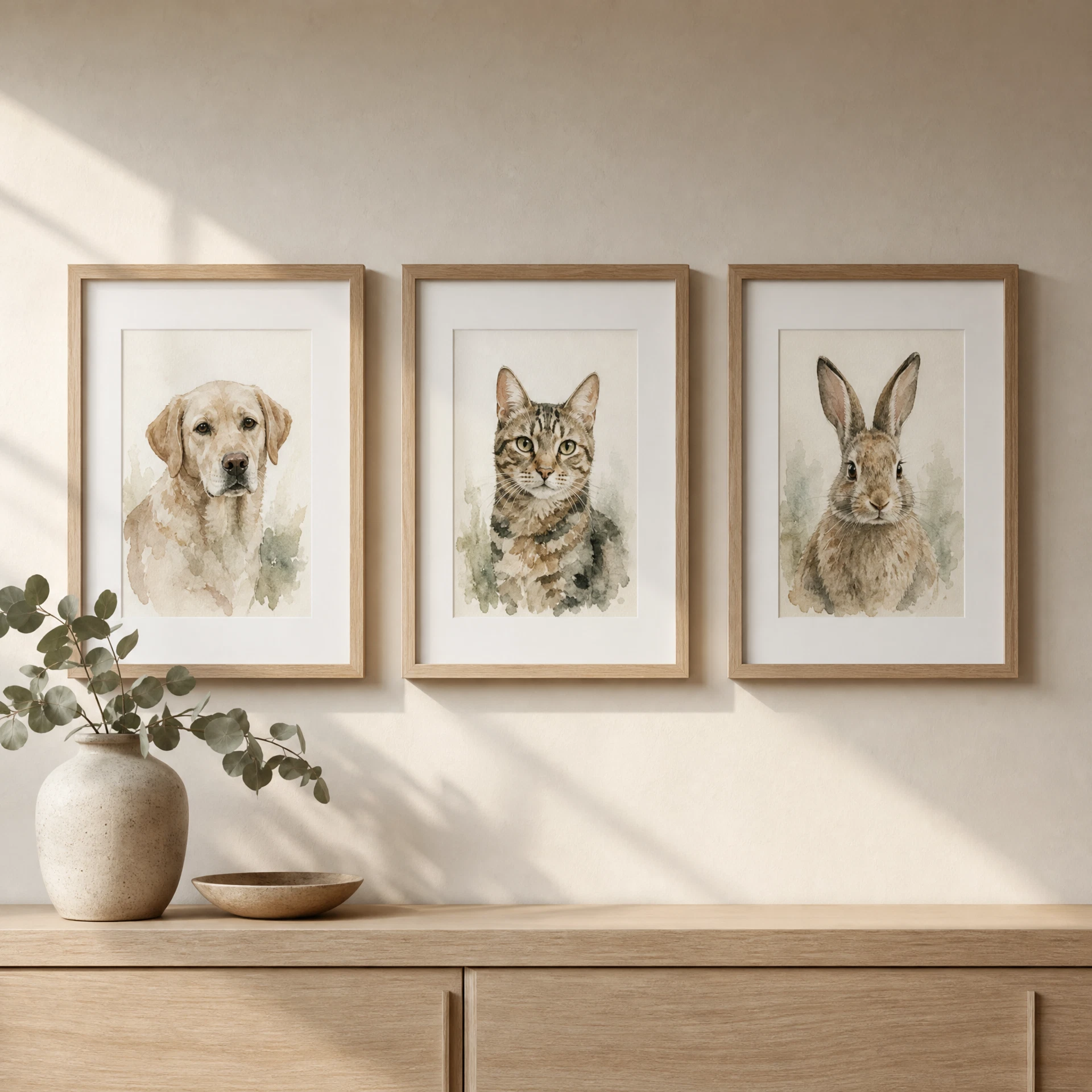 Portrait Trio Set