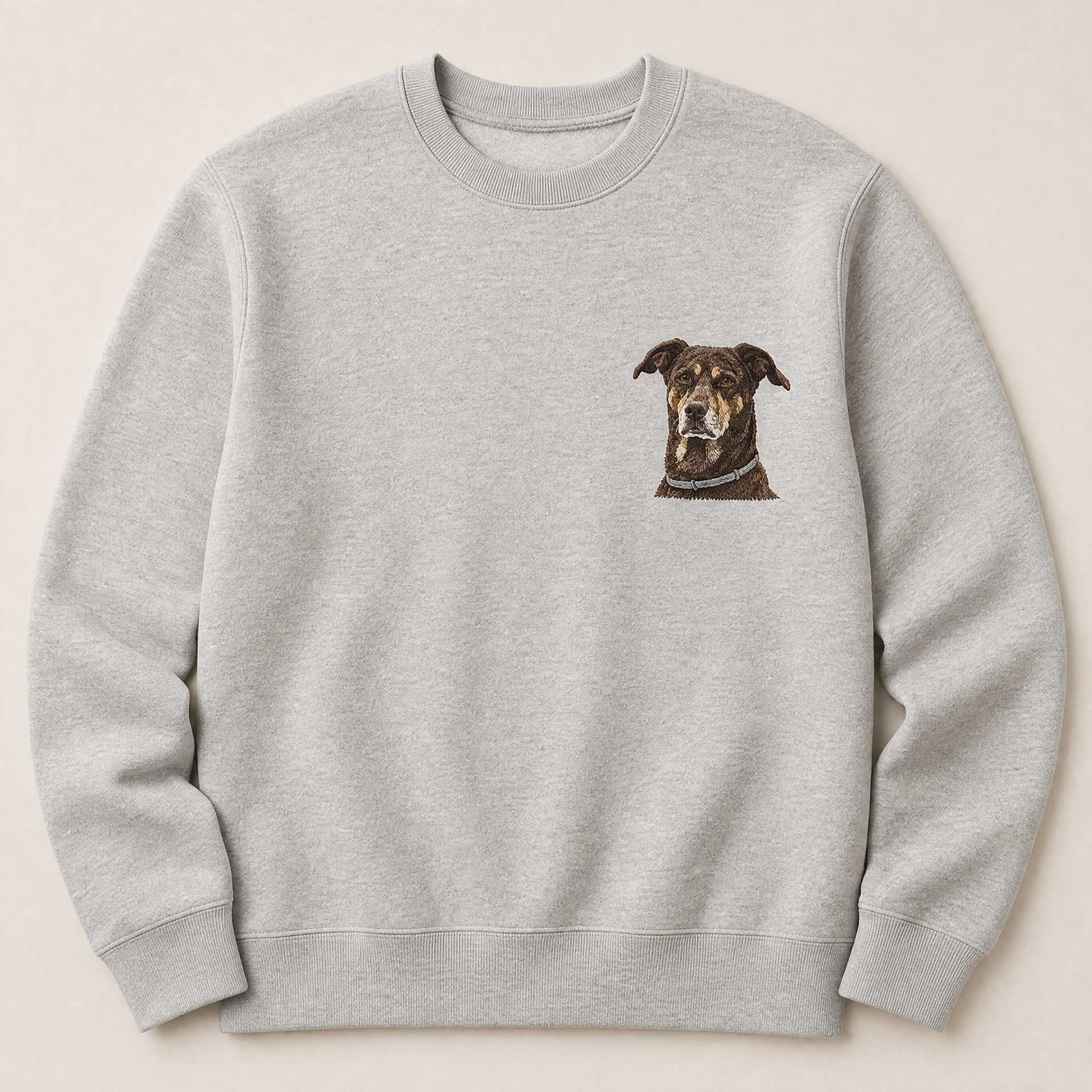 Stitched Portrait Sweatshirt